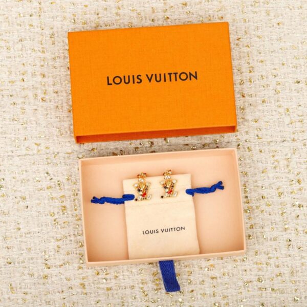 réplica,joyas,joyería,1:1,replica,fake,lujo,barato Pendientes Louis Vuitton verdes (HN4VE)