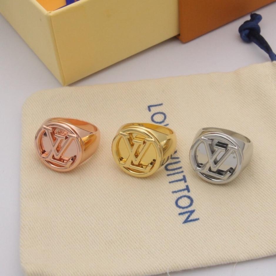 réplica,joyas,joyería,1:1,replica,fake,lujo,barato réplica,joyas,joyería,1:1,replica,fake,lujo,barato Anillo con monograma LV (1JAJA)