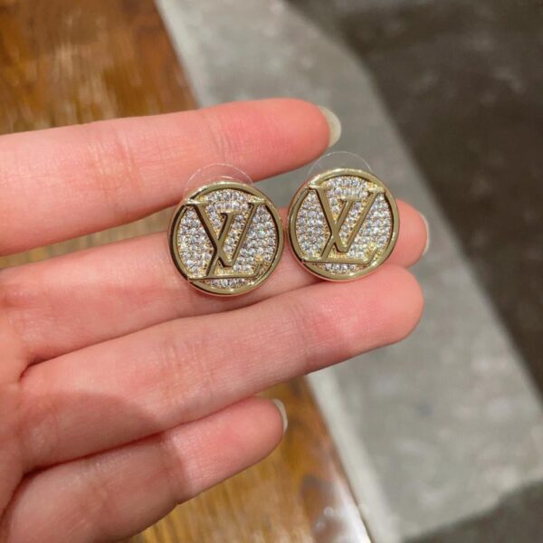 réplica,joyas,joyería,1:1,replica,fake,lujo,barato Pendientes nuevos LV (50500)