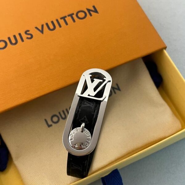 réplica,joyas,joyería,1:1,replica,fake,lujo,barato Pulsera de cuero con diseño de logotipo de LOUIS VUITTON M8572E para presbicia (826CB)