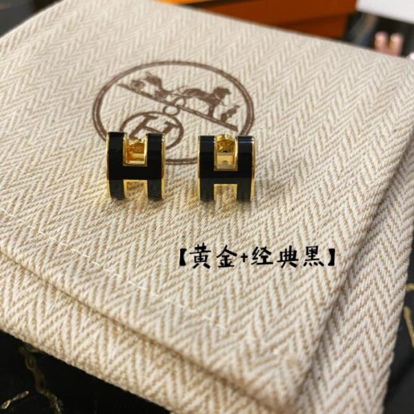réplica,joyas,joyería,1:1,replica,fake,lujo,barato Pendientes Hermes popH (U5BDV)