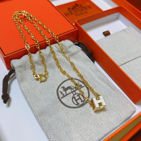 réplica,joyas,joyería,1:1,replica,fake,lujo,barato Collar Hermès (5PDJG)