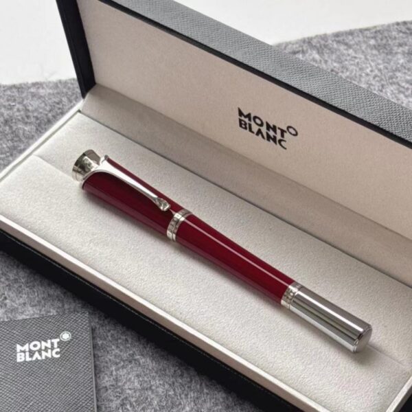 réplica,joyas,joyería,1:1,replica,fake,lujo,barato Pluma estilográfica Montblanc Writers Edition Kelly Silver Carving Signature, nuevo modelo (Montblanc (0BZ0T))