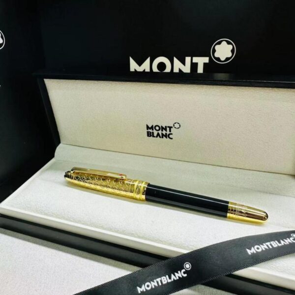 réplica,joyas,joyería,1:1,replica,fake,lujo,barato Pluma estilográfica Mont Blanc Signature, bolígrafo, nuevo estilo (8EMF7)