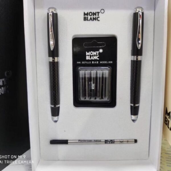 réplica,joyas,joyería,1:1,replica,fake,lujo,barato [Nuevo set de regalo para pareja] Set combinado de pluma estilográfica y pluma Mont Blanc Signature (CSU6R)