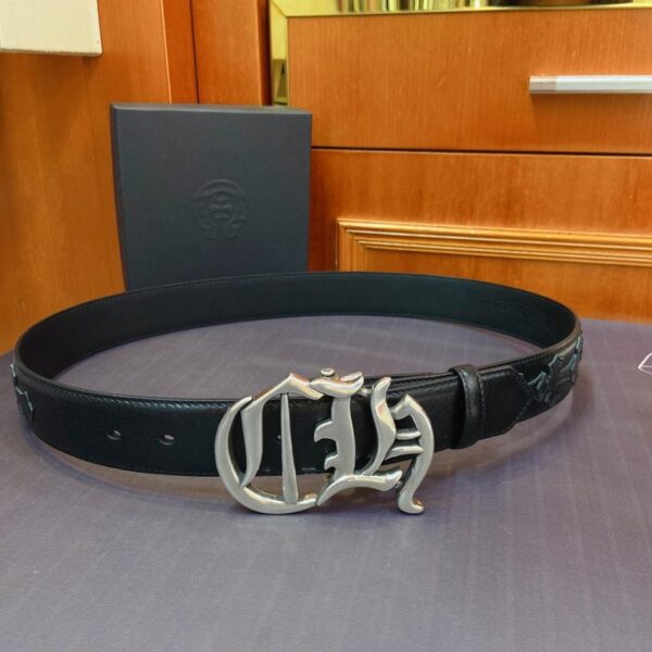réplica,joyas,joyería,1:1,replica,fake,lujo,barato Modelo desmontable Chrome Hearts, cobre puro con herrajes de plata 925, cuero original importado (O2GHS)