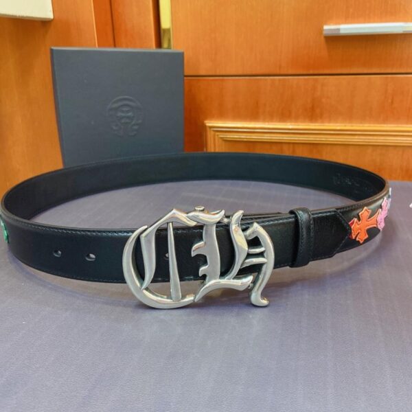 réplica,joyas,joyería,1:1,replica,fake,lujo,barato Modelo desmontable Chrome Hearts, cobre puro con herrajes de plata 925, cuero original importado (O2GHS)