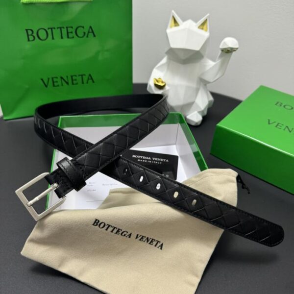 réplica,joyas,joyería,1:1,replica,fake,lujo,barato BOTTEGA VENETA 2,5 cm Piel de vaca tejida a mano (EGK1T)