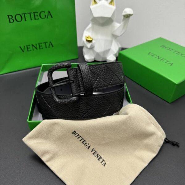 réplica,joyas,joyería,1:1,replica,fake,lujo,barato BOTTEGA VENETA 4,0 cm Piel de vaca granulada de lichi tejida a mano (L6P5G)