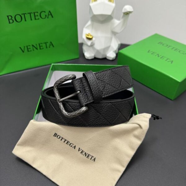 réplica,joyas,joyería,1:1,replica,fake,lujo,barato BOTTEGA VENETA 4,0 cm, piel de vacuno granulada de lichi tejida a mano (RDACB)