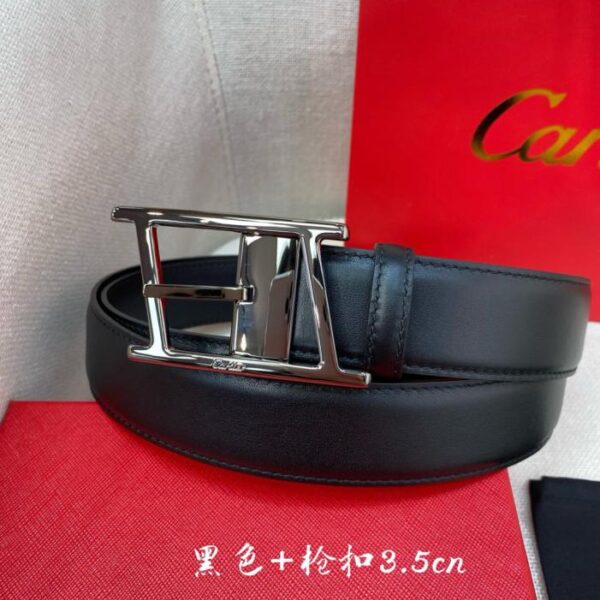 réplica,joyas,joyería,1:1,replica,fake,lujo,barato Cinturón Salvatore Ferragamo de 3,5 cm personalizado para hombre, doble cara, de piel de vacuno importada (W27HB)