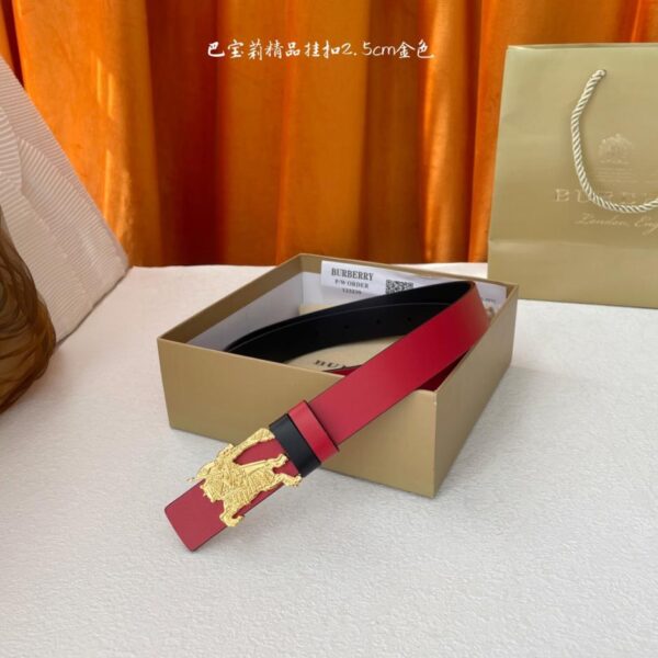 réplica,joyas,joyería,1:1,replica,fake,lujo,barato Bolso Burberry clásico de calidad original, ancho 2,5 cm (QEHE8)