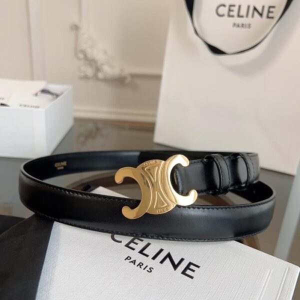 réplica,joyas,joyería,1:1,replica,fake,lujo,barato Cinturón de mujer CELINE, 2,4 cm de ancho, cosido a mano (TCP2E)