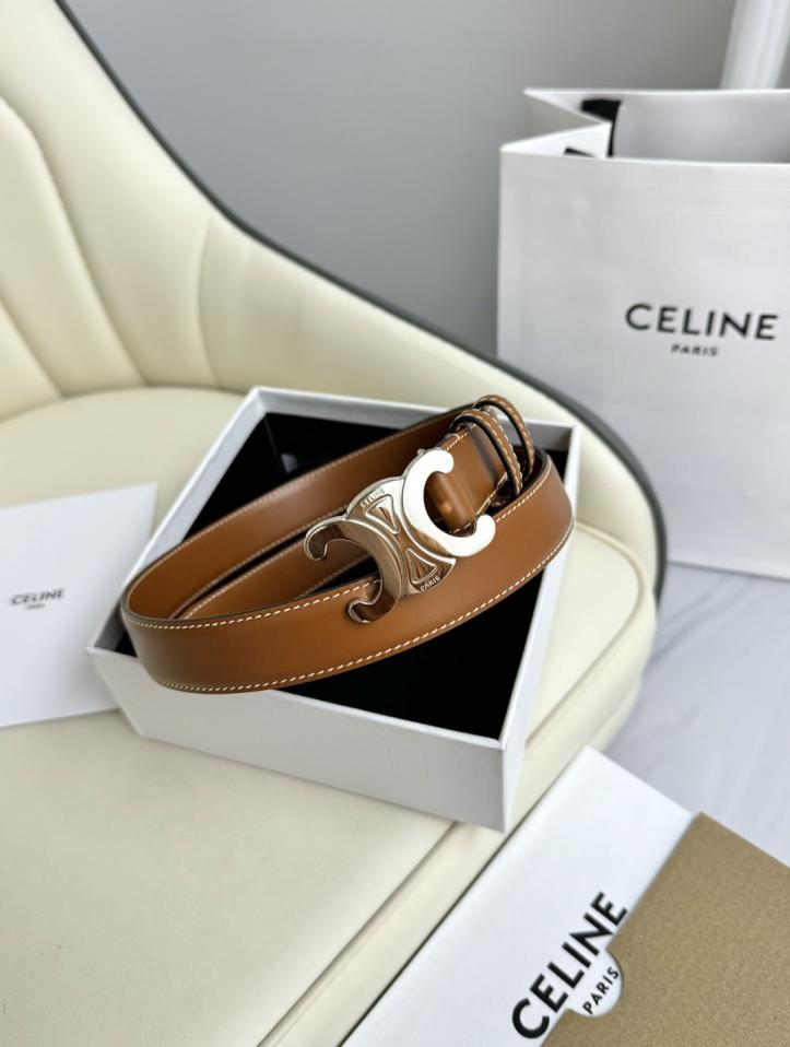 réplica,joyas,joyería,1:1,replica,fake,lujo,barato réplica,joyas,joyería,1:1,replica,fake,lujo,barato Reloj Celine original para mujer, nuevo modelo, ancho 1,8 cm, hebilla de latón Arco del Triunfo, capa superior de piel de becerro (SCKP1)