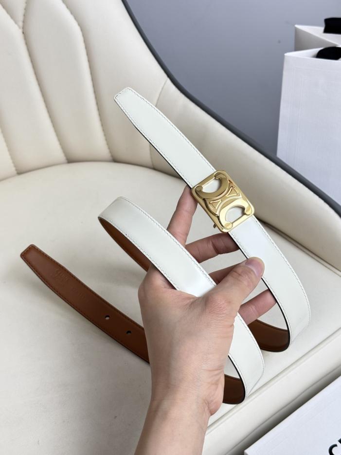 réplica,joyas,joyería,1:1,replica,fake,lujo,barato réplica,joyas,joyería,1:1,replica,fake,lujo,barato Reloj Celine original para mujer, nuevo modelo, ancho 2,5 cm, hebilla de latón Arco del Triunfo, capa superior de piel de becerro (73ZF4)