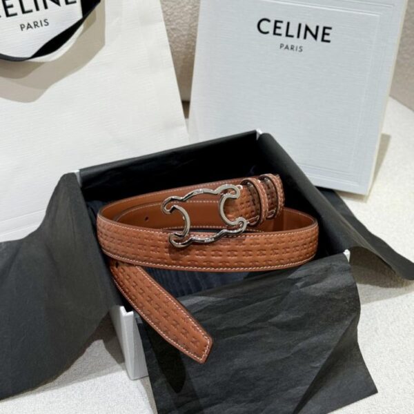 réplica,joyas,joyería,1:1,replica,fake,lujo,barato Cinturón Celine para mujer (2,5 cm, 8QYJW)