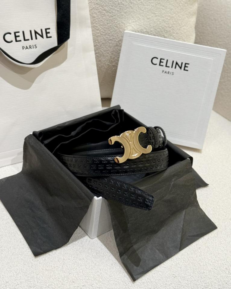 réplica,joyas,joyería,1:1,replica,fake,lujo,barato réplica,joyas,joyería,1:1,replica,fake,lujo,barato Cinturón Celine para mujer (2,5 cm, D2455)