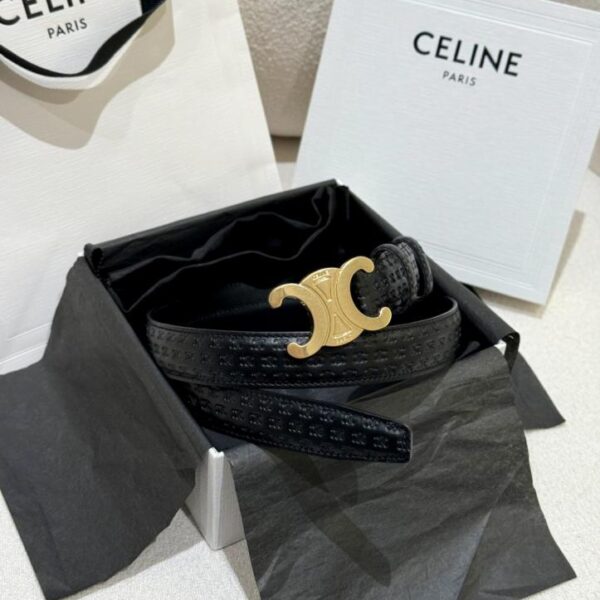 réplica,joyas,joyería,1:1,replica,fake,lujo,barato Cinturón Celine para mujer (2,5 cm) (H5BH9)