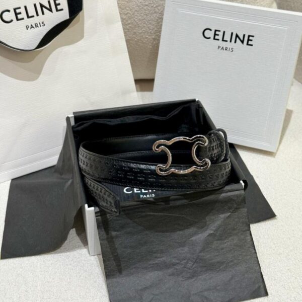 réplica,joyas,joyería,1:1,replica,fake,lujo,barato Cinturón Celine para mujer (2,5 cm, R9V6V)