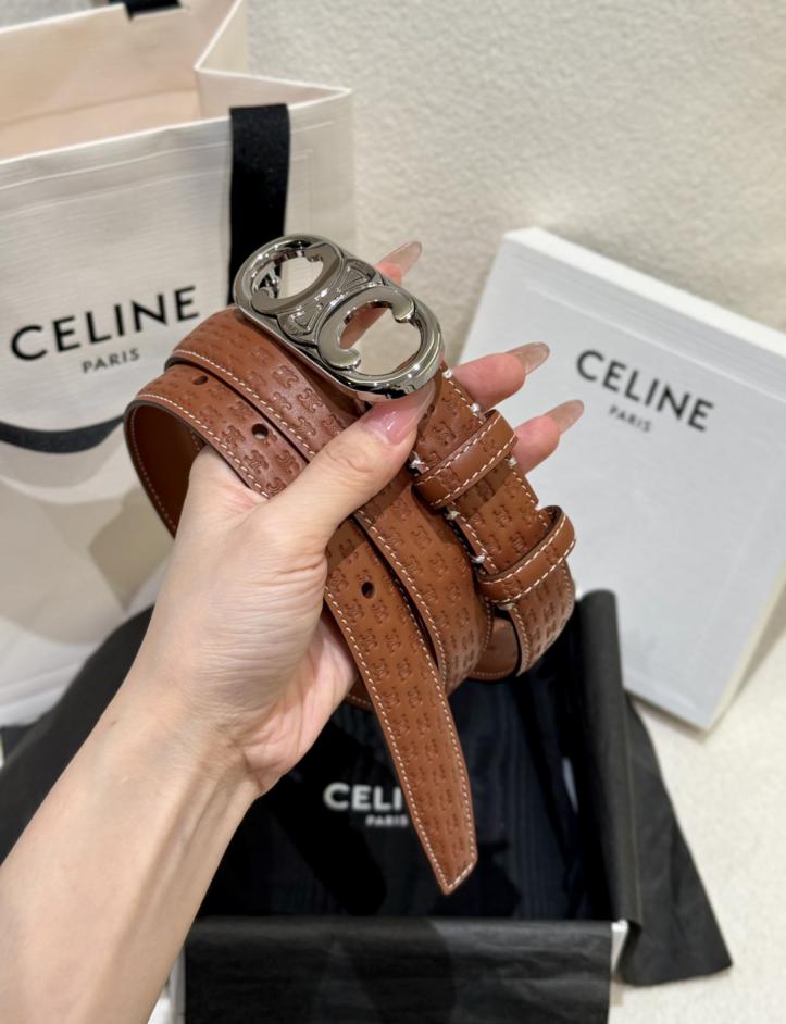réplica,joyas,joyería,1:1,replica,fake,lujo,barato réplica,joyas,joyería,1:1,replica,fake,lujo,barato Cinturón Celine para mujer de 2,5 cm (5GPRI)