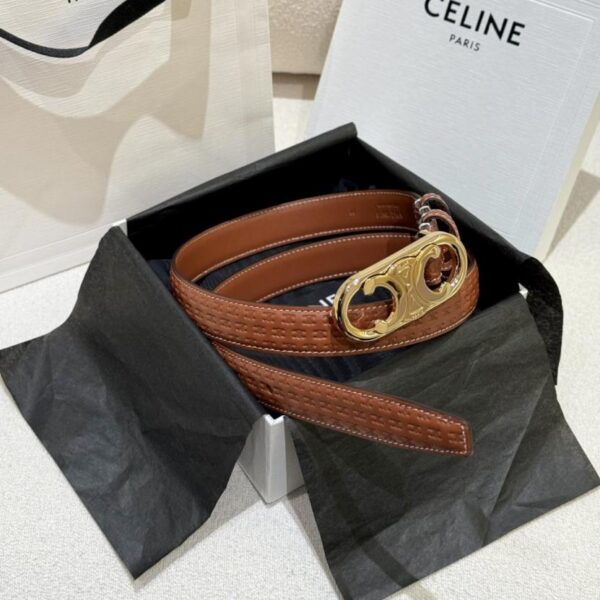 réplica,joyas,joyería,1:1,replica,fake,lujo,barato Cinturón Celine para mujer (2,5 cm AX6KY)