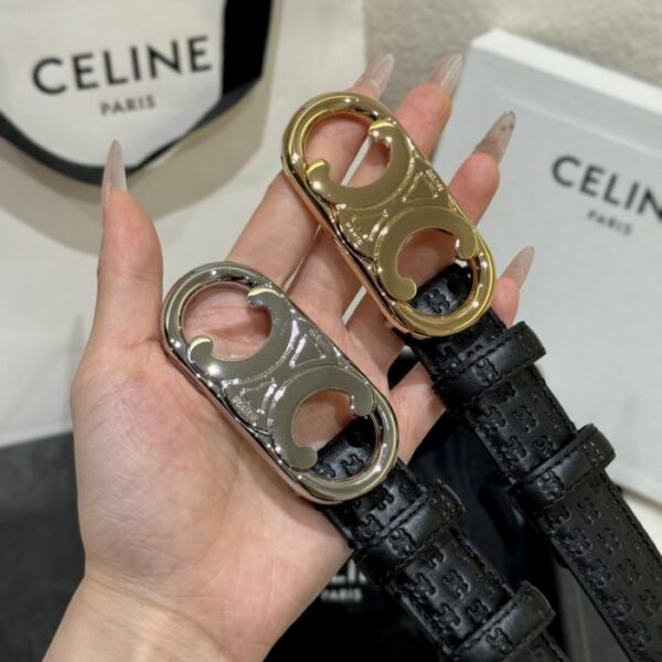 réplica,joyas,joyería,1:1,replica,fake,lujo,barato Cinturón Celine para mujer (2,5 cm GUY5W)