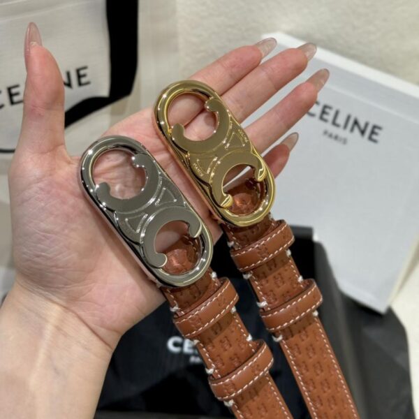 réplica,joyas,joyería,1:1,replica,fake,lujo,barato Cinturón Celine para mujer (2,5 cm, RQMUQ)