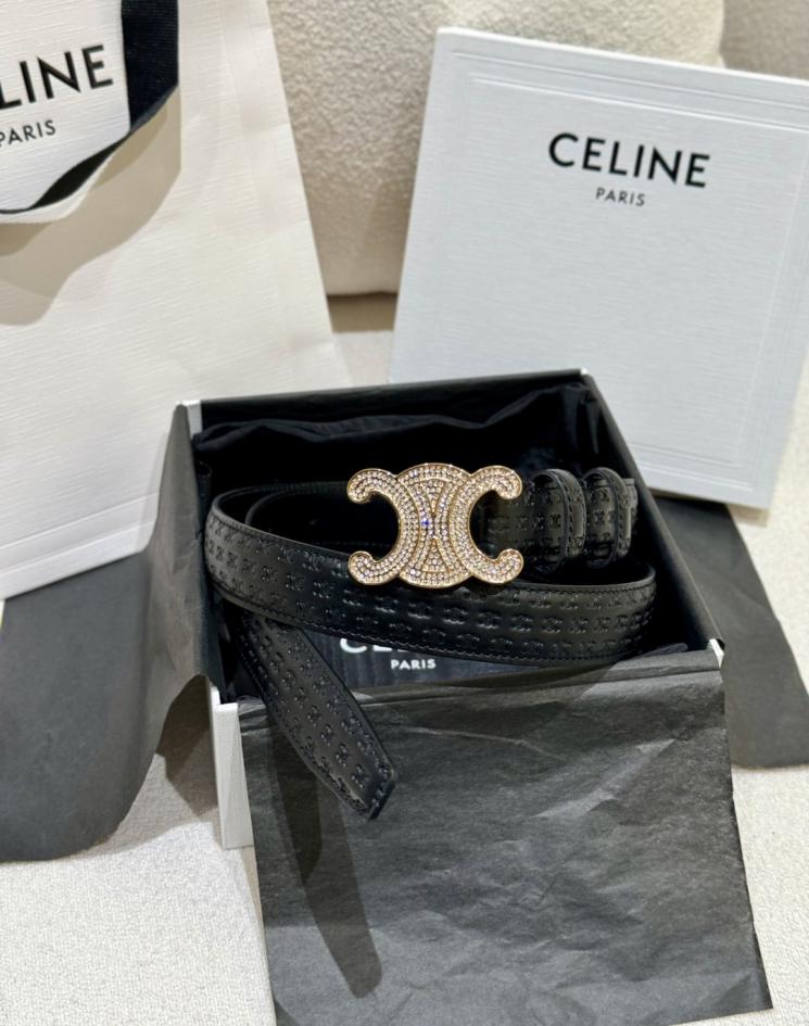 réplica,joyas,joyería,1:1,replica,fake,lujo,barato réplica,joyas,joyería,1:1,replica,fake,lujo,barato Cinturón Celine para mujer (2,5 cm VA8I7)