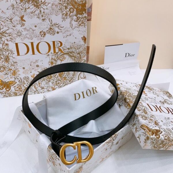 réplica,joyas,joyería,1:1,replica,fake,lujo,barato Cinturón Dior Saddle de 2,0 cm (83Q9Z)