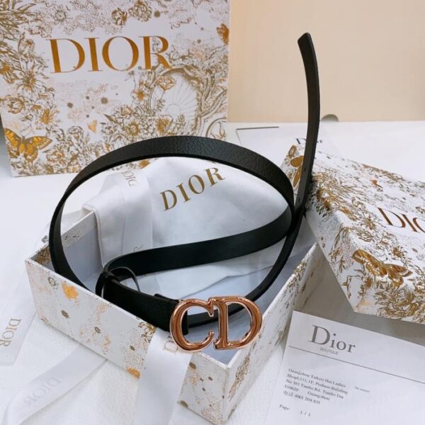 réplica,joyas,joyería,1:1,replica,fake,lujo,barato Cinturón Dior Saddle de 2,0 cm (JQ2ET)