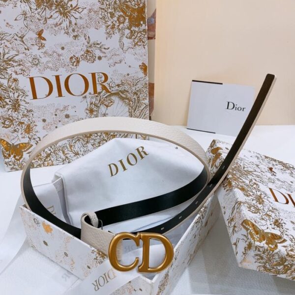 réplica,joyas,joyería,1:1,replica,fake,lujo,barato Cinturón Dior Saddle de 2,0 cm (VJF77)