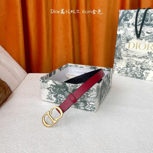 réplica,joyas,joyería,1:1,replica,fake,lujo,barato Cinturón Dior ancho 2,0 cm (T9JPB)