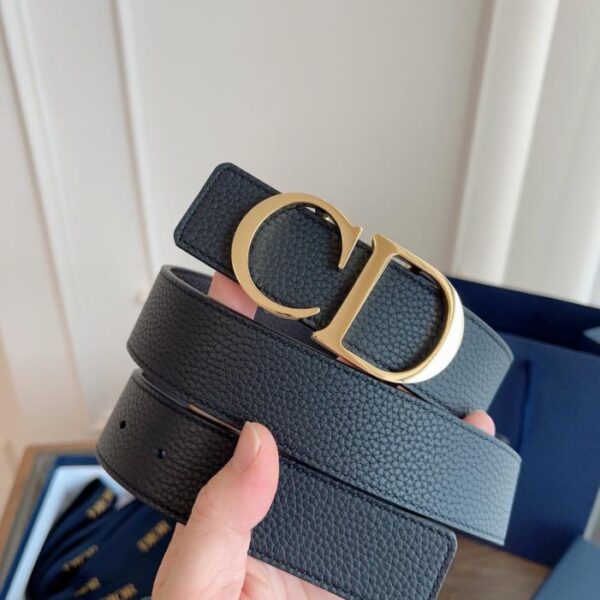 réplica,joyas,joyería,1:1,replica,fake,lujo,barato DIOR Bolso de mano de piel de becerro color café y negro, original francés, 3,5 cm (FY93O)