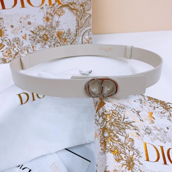 réplica,joyas,joyería,1:1,replica,fake,lujo,barato Cinturón CD Dior Montaigne de piel de becerro de 2,5 cm (7 UKVD)