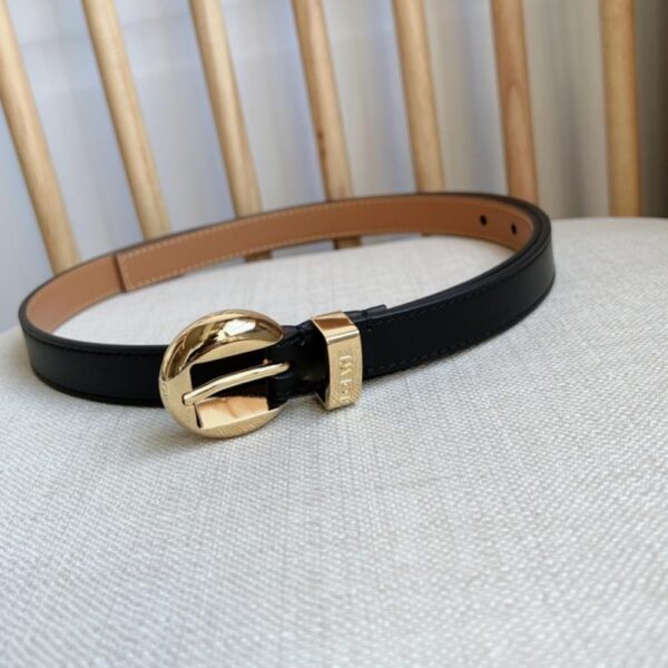 réplica,joyas,joyería,1:1,replica,fake,lujo,barato Cinturón LOEWE de estilo moderno con ancho de 2,0 cm (A5HRO)