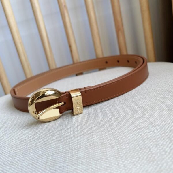 réplica,joyas,joyería,1:1,replica,fake,lujo,barato Cinturón LOEWE de estilo moderno con ancho de 2,0 cm (IIJ05)