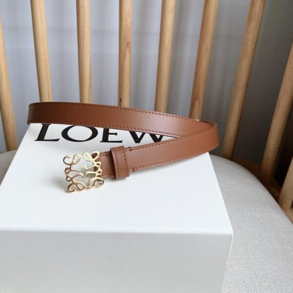 réplica,joyas,joyería,1:1,replica,fake,lujo,barato Cinturón LOEWE de estilo moderno con ancho de 2,0 cm (U3KZQ)