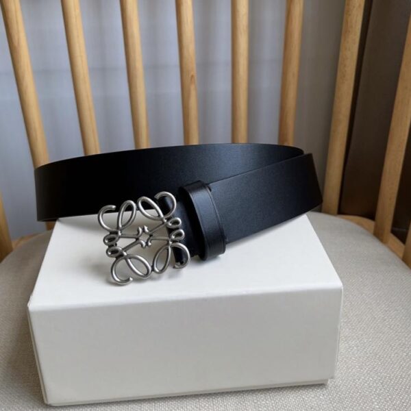 réplica,joyas,joyería,1:1,replica,fake,lujo,barato Cinturón LOEWE de estilo moderno con ancho de 4,0 cm (BDIYO)