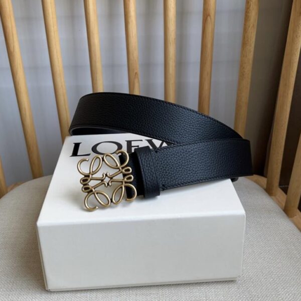 réplica,joyas,joyería,1:1,replica,fake,lujo,barato Cinturón LOEWE de estilo moderno con ancho de 4,0 cm (QJO6G)