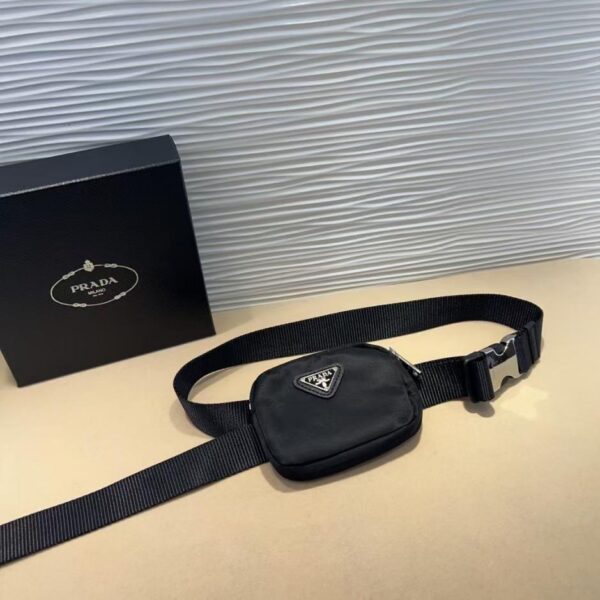réplica,joyas,joyería,1:1,replica,fake,lujo,barato Cinturón con hebilla de 3,5 cm, último modelo de PRADA (ZXBY5)
