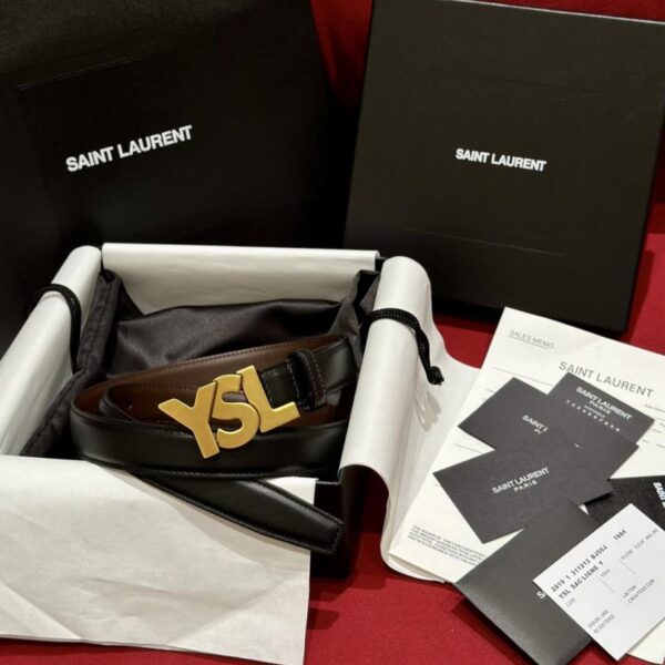 réplica,joyas,joyería,1:1,replica,fake,lujo,barato Nuevo cinturón de mujer de YSL (Y2HC1)