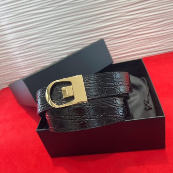réplica,joyas,joyería,1:1,replica,fake,lujo,barato Cinturón de mujer Yangshulin YSL nuevo, ancho 3,0 cm (YNUOK)