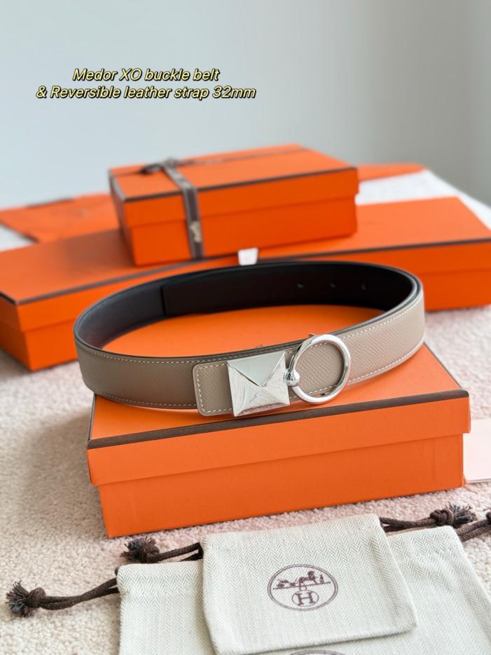 réplica,joyas,joyería,1:1,replica,fake,lujo,barato réplica,joyas,joyería,1:1,replica,fake,lujo,barato Cinturón MedorXO de 32 mm para hombre con herrajes premium y cuero Epsom importado (6D4R3)