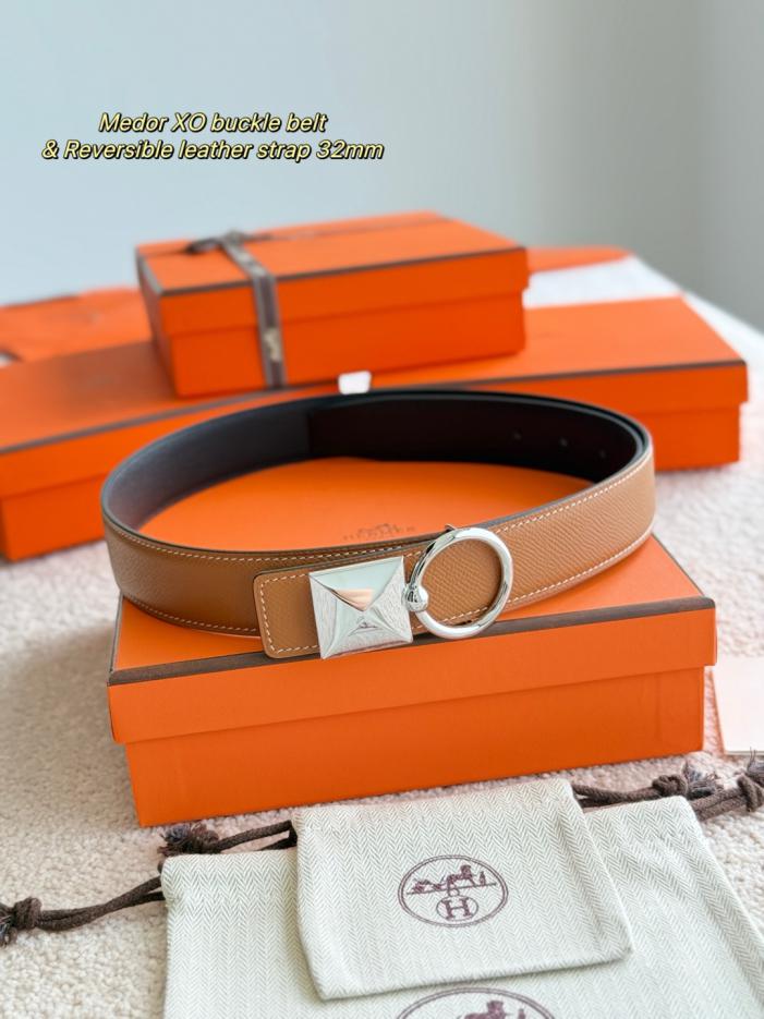 réplica,joyas,joyería,1:1,replica,fake,lujo,barato réplica,joyas,joyería,1:1,replica,fake,lujo,barato Cinturón MedorXO de 32 mm con herrajes premium y cuero Epsom importado (JHD2O)