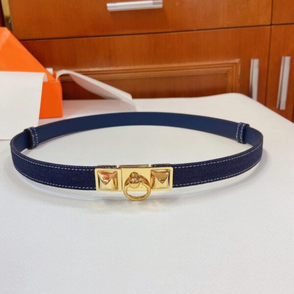 réplica,joyas,joyería,1:1,replica,fake,lujo,barato Cinturón HERMES Kelly de 18 mm (2J4BI)