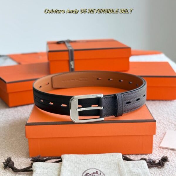 réplica,joyas,joyería,1:1,replica,fake,lujo,barato Cinturón reversible Ceinture Andy 35 (ND9YE)