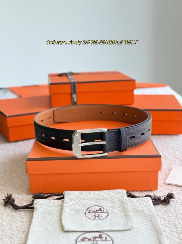réplica,joyas,joyería,1:1,replica,fake,lujo,barato réplica,joyas,joyería,1:1,replica,fake,lujo,barato Cinturón reversible Ceinture Andy 35 (ND9YE)