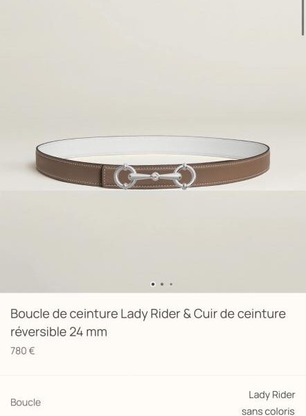 réplica,joyas,joyería,1:1,replica,fake,lujo,barato Nuevo cinturón de Hermes para mujer, de cuero Epsom importado, de 24 mm de ancho (S3U29).