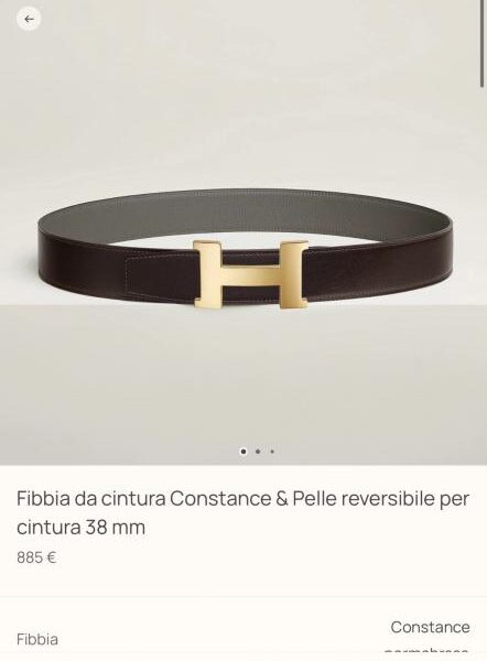 réplica,joyas,joyería,1:1,replica,fake,lujo,barato Cinturón de hombre de cuero Togo importado (gris cumulonimbus), ancho 38 mm, fabricado en Constance Boutique (18PNY)