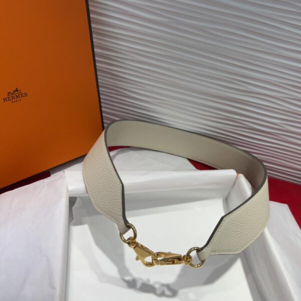 réplica,joyas,joyería,1:1,replica,fake,lujo,barato Detalles de la correa de hombro de bolsillo Kelly de Hermès Correa de hombro de piel Swift y Epsom TC (EYSDN)